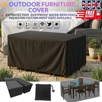 Heavy Duty Waterproof Garden Patio Furniture Cover for Rattan Table Cube~Outdoor
