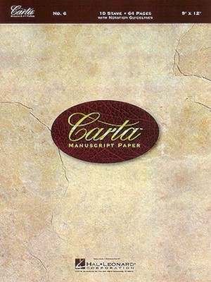 Carta Manuscript Paper No. 6 - Basic