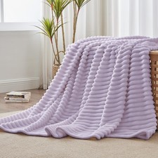 BEDELITE Twin Blanket for Couch Bed, 300GSM Soft Warm Fleece Blanket, Decor...