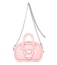 A BATHING APE BABY MILO STORE MILO BABY MILO SMALL CROSS BAG Pink AM20190336