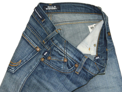 Women's Bootcut Jeans Rock & Republic ROTH USA Made Tag 25 measured size 25x30