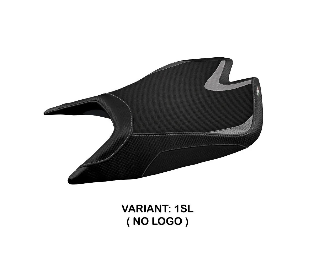 Seat saddle cover Leon Silver (SL) TPZ Italia for APRILIA RSV4 2021 > 2023 0t
