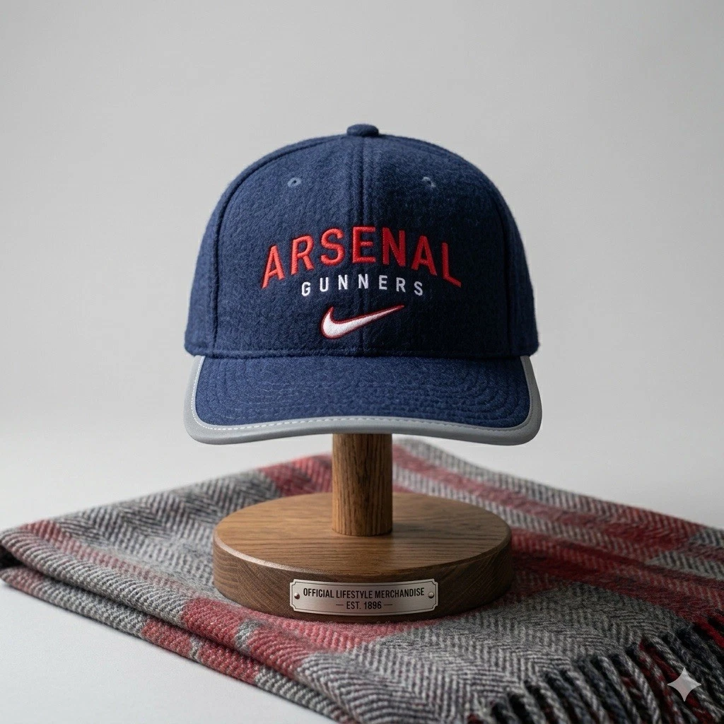 UK British Arsenal Gunners Premiere League Soccer Mesh Snapback London Hat Cap Arsenal Soccer Hat - Etsy main image 3