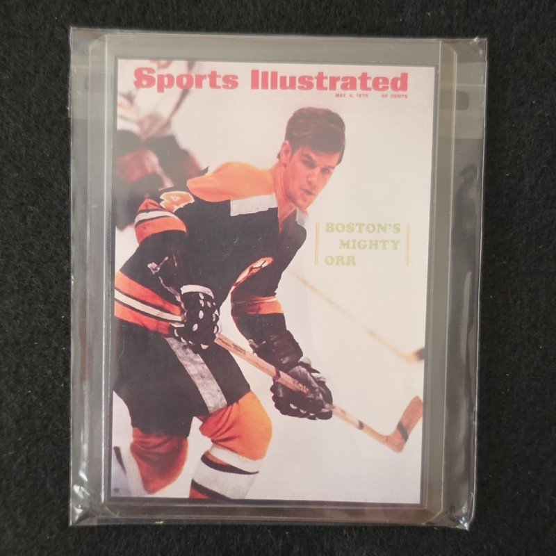 Sports Illustrated Bobby Orr "Boston's Mighty Orr" Bruins NHL Fridge Magnet 