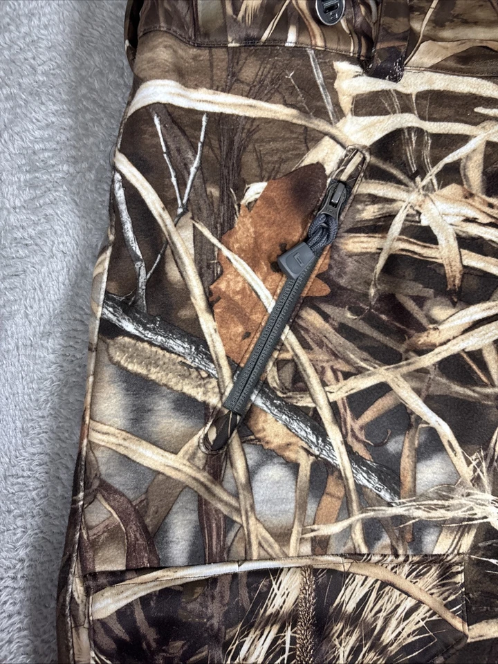 Banded Real Tree Max 4 Camo Fleece Hunting Pants Elastic Suspenders Size 2XL-NEW - Image 3 of 4