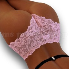 Lace Brazilian French Knickers High Leg Briefs Cheeky Panties Hot Pants Women's