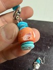 Wonderful Vtg. Southwestern Gemstone Earrings — photo 8