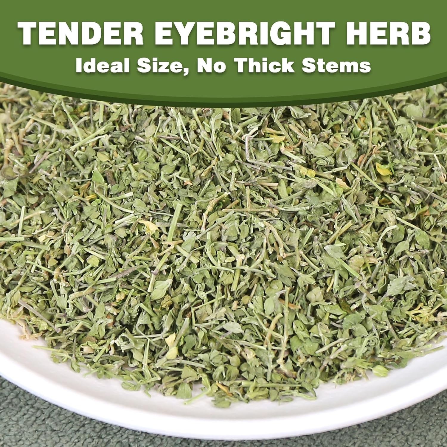 Organic Eyebright Tea - Rich in Antioxidants & Caffeine-Free - 2oz Loose Leaf