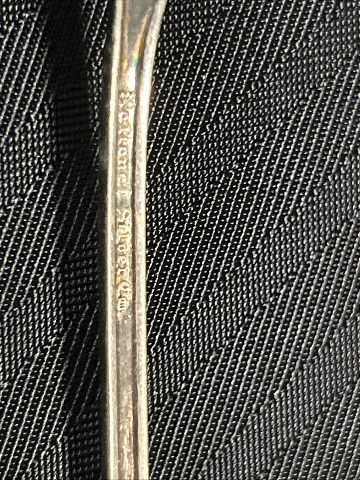 National Silver Co 7 1/2 Inch  Narcissus Ice Tea Spoons Set 3 Silver Plate - Image 3 of 3