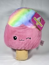 Russ Snackeez Rainbow Ice Cream Plush Squishmallow-like 12" Soft Toy