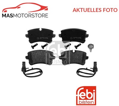 SATZ BREMSBELÄGE BREMSKLÖTZE HINTEN FEBI BILSTEIN 116016 P FÜR AUDI (FAW) A6L
