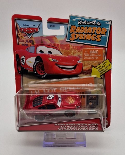 Mattel - Disney Pixar Cars - Radiator Springs Lightning Mcqueen - Sammelauto Neu-image