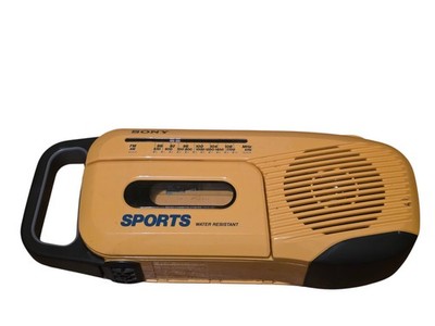 Sony Sports CFM-101 Water Resistant AM/FM Radio Cassette Player