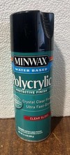 Minwax 35555000 Polycrylic Protective Finish Spray for Wood Clear Gloss 11.5oz