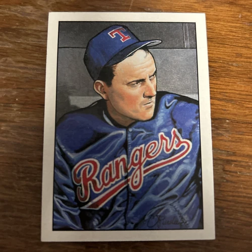 Nolan Ryan 1990 Bowman Tiffany Art Insert Sweepstakes card