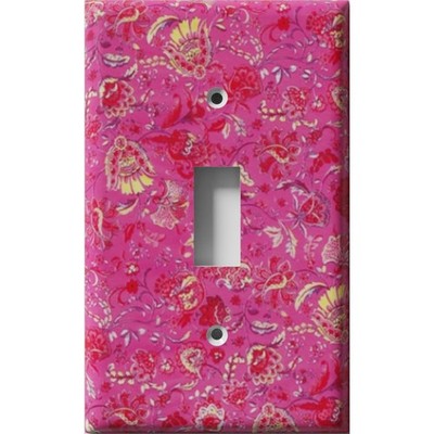 Vibrant Paisley Paradise Decorative Light Switch Plate Cover Outlet ...
