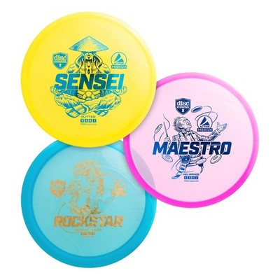 Discmania Disc Golf Starter Set (3 Pack) | Active Premium Disc Golf Set for B...