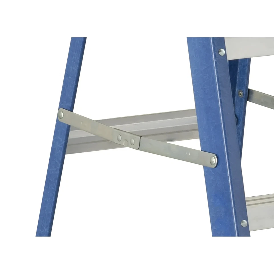 Louisville Ladder 6 ' Fiberglass Step, 10' Reach, 225-lb,Load Capacity,W-3217-06 - Image 4 of 4