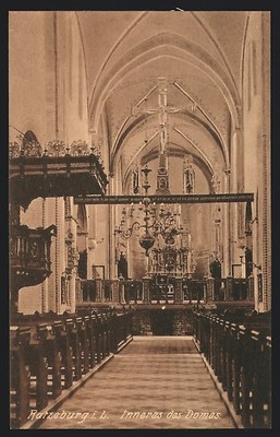 Ratzeburg i. L., Inneres des Doms, Ansichtskarte 