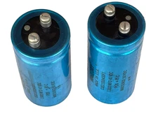 MALLORY 13000uF 40V Large Can Electrolytic Capacitor, CGS133U040DF1 (Lot of 2)