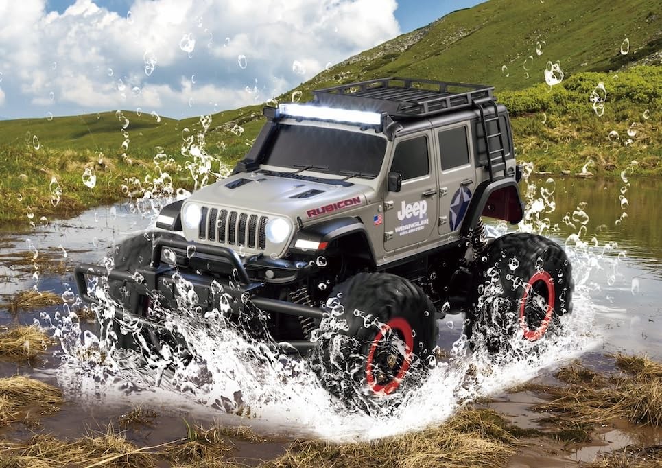 RC Car 1/18 Jeep Wrangler Rubicon Jozen Wild Drive 27MHz w/Radio