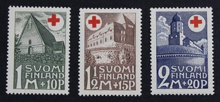 CKStamps: Finland Stamps Collection Scott#B5 B7 Mint NH OG