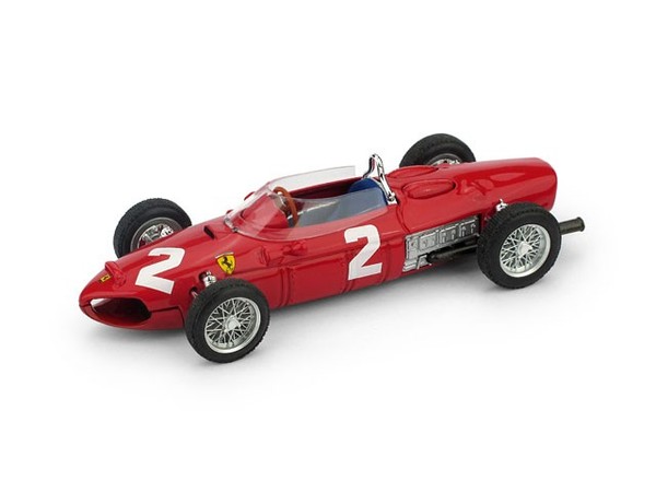 1:43 Brumm Ferrari F1 156 #2 Winner Usa Gp Phil Hill 1961 World Champion R639 Mo-image