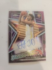 2024 Topps Chrome Purple Trayce Jackson-Davis RC 19/55 FUTURE STARS