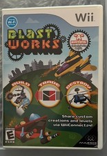 BLAST WORKS BUILD TRADE DESTROY WII VIDEO GAME