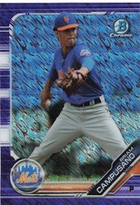 2019 Topps BOWMAN CHROME - PROSPECTS PURPLE SHIMMER Briam Campusano