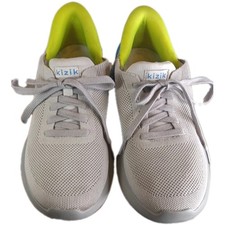 Kizik Athens Hands Free Slip On Shoes Nimbus Gray Women 7 Mens 5.5 Comfort