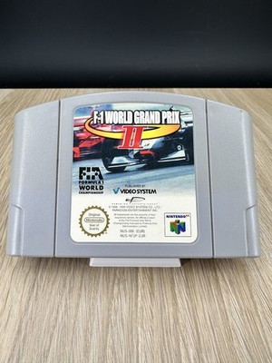 F-1 World Grand Prix II N64 PAL Racing Video System
