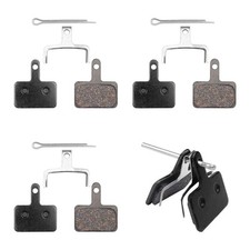 Fousenuk 4 Coppie silenzioso pastiglie freni mtb Semi Metallo Durevole pastiglia