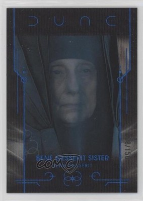 2024 Chrome Dune Eye of Ibad Blue Wave Refractor 8/150 Bene Gesserit Sister 0nr3