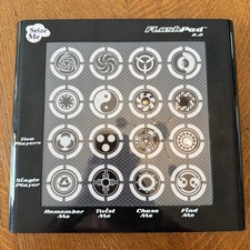 Electronic FlashPad Game 2.0 Touch N Go 1 And 2 Player Mode - Black - Works