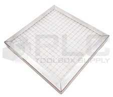 NEW LF-4 MULTI LAYER WHITE 10x10x1 WATER FILTER ELEMENT ALUMINUM FRAME READ 