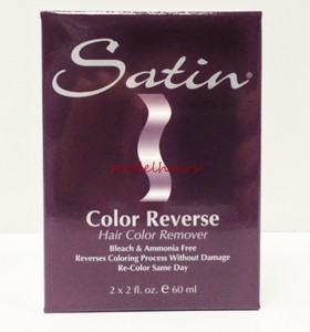 Satin Color Reverse Hair Color Remover 2 x 2 oz 60 ml Satin Color Reverse Hair Color Remover 2 x 2 oz 60 ml