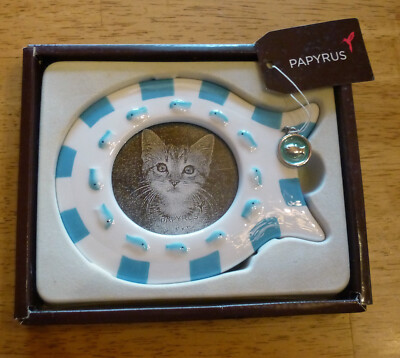 New Papyrus Ceramic Fish Photo (for Kitty) Frame