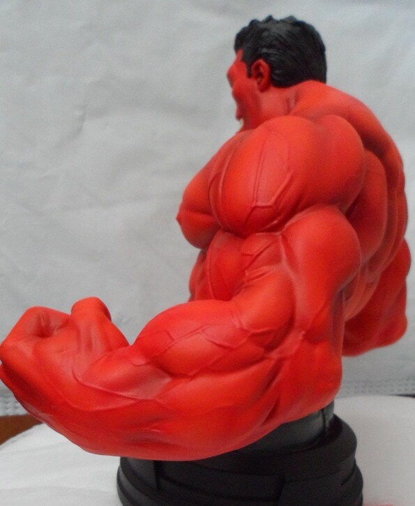 MARVEL RED HULK 7.5 MINI BUST GENTLE GIANT LTD PREVIEW MARVEL RED HULK 7.5 MINI BUST GENTLE GIANT LTD PREVIEW