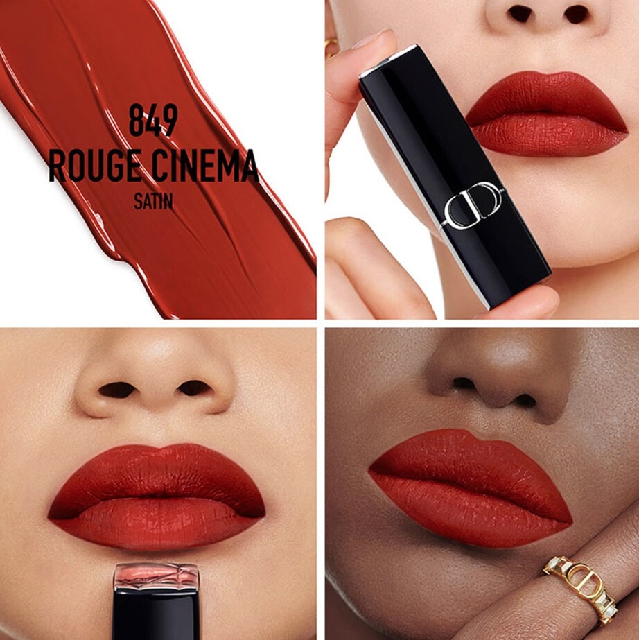 Dior Rouge Dior Lipstick 0.12oz/3.5g, Unboxed, Hydrating&Long