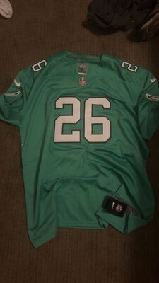 Kelly Green Saquon barkley jersey Mens XL Stitched never worn with tags. Eagles 