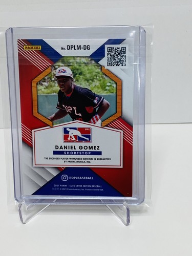 2021 Panini Elite Extra Edition DANIEL GOMEZ Materials DPL Rookie DPLM-DG! 2/7 - Picture 3 of 3