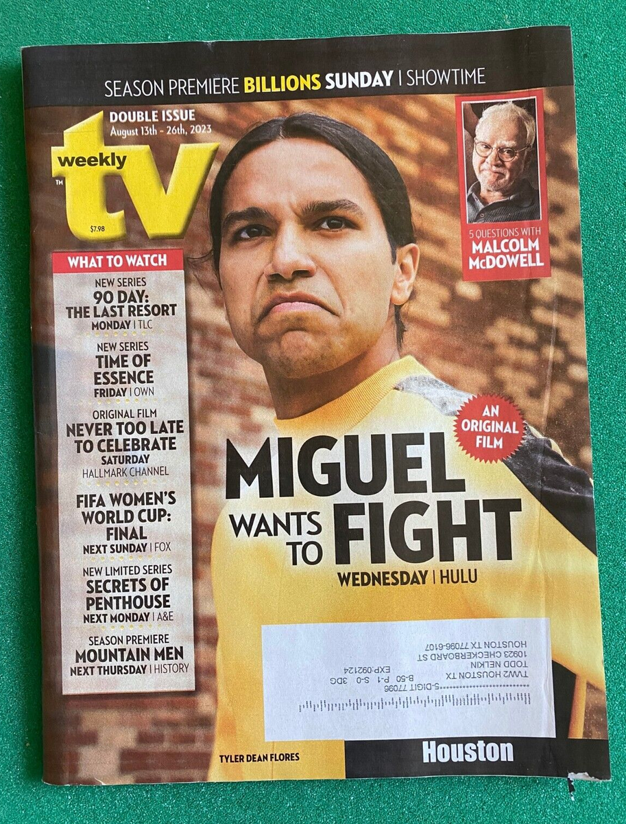 TV WEEKLY Magazine August 6-19 2023-Tyler Dean Flores-Miguel Wants