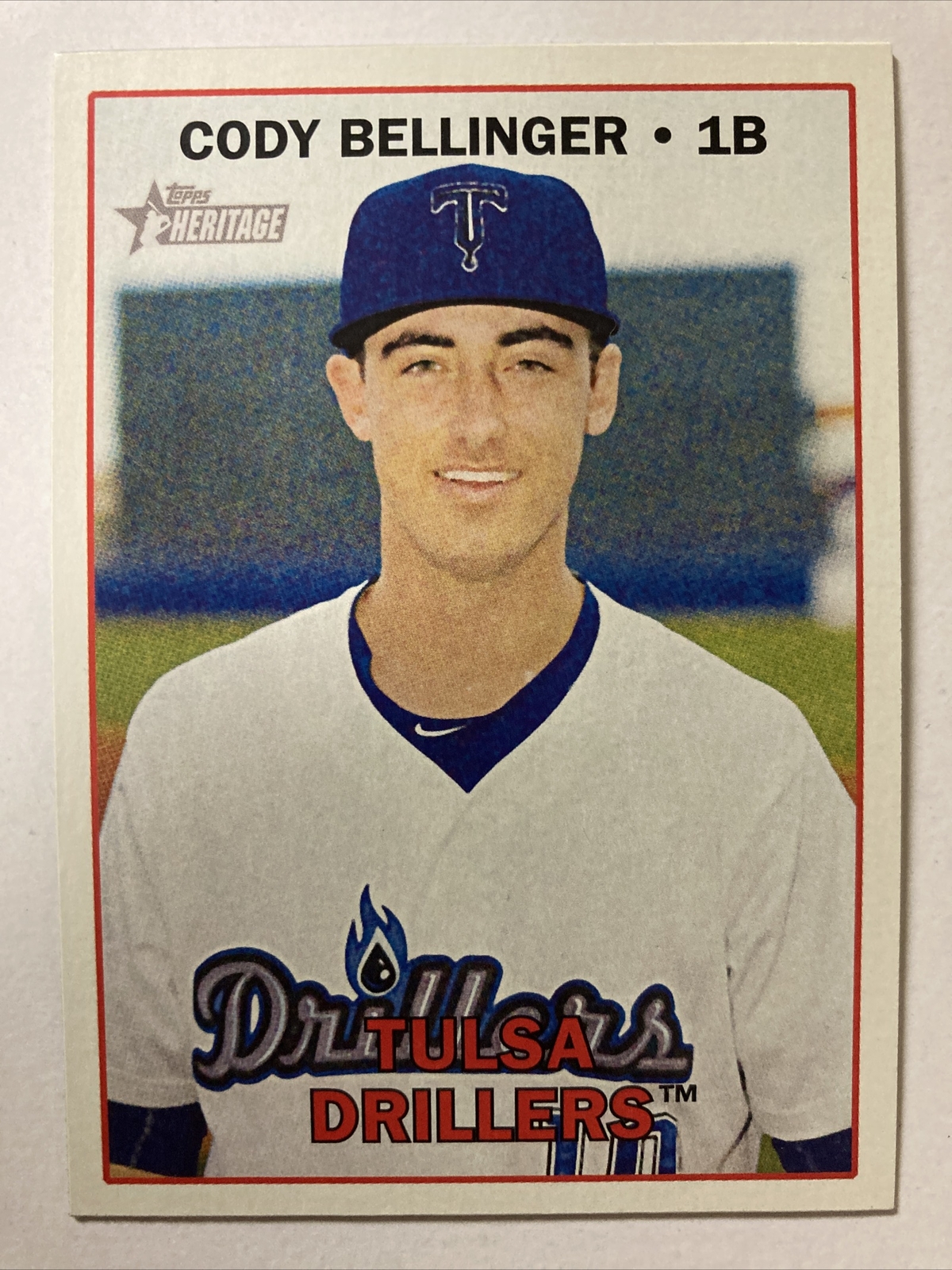 Cody Bellinger 2016 Topps Heritage Minors Tulsa Rookie Card #47 (3411)
