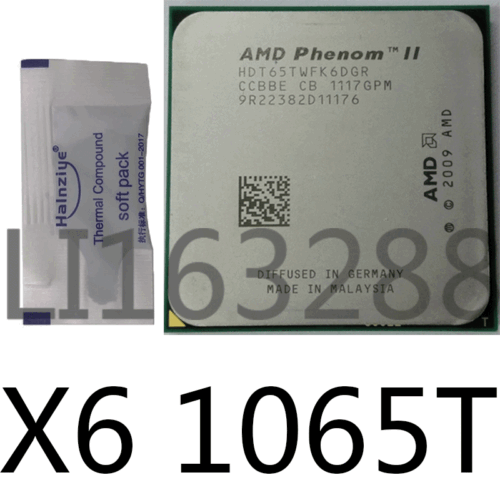 Procesador de CPU AMD AMD Phenom II X6-1065T X6-1075T X6-1090T X6-1100T - Imagen 2 de 5