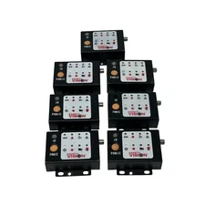 Lot of 7 Safety Vision SV-4100-PANIC IR Control Module with Panic Button for DVR