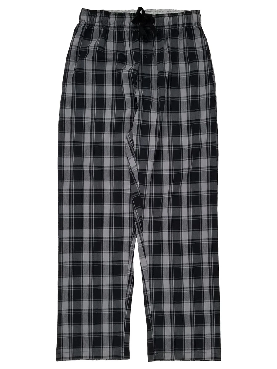 DG Hill Mens Sleep Pants, Fleece Pajama Bottoms with Pockets, Plaid or Camo  - Walmart.com