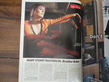 April 9-2001 US Mag(MARY STUART MASTERSON/EVAN AND JARON/SHAWN COLVIN/ELTON JOHN