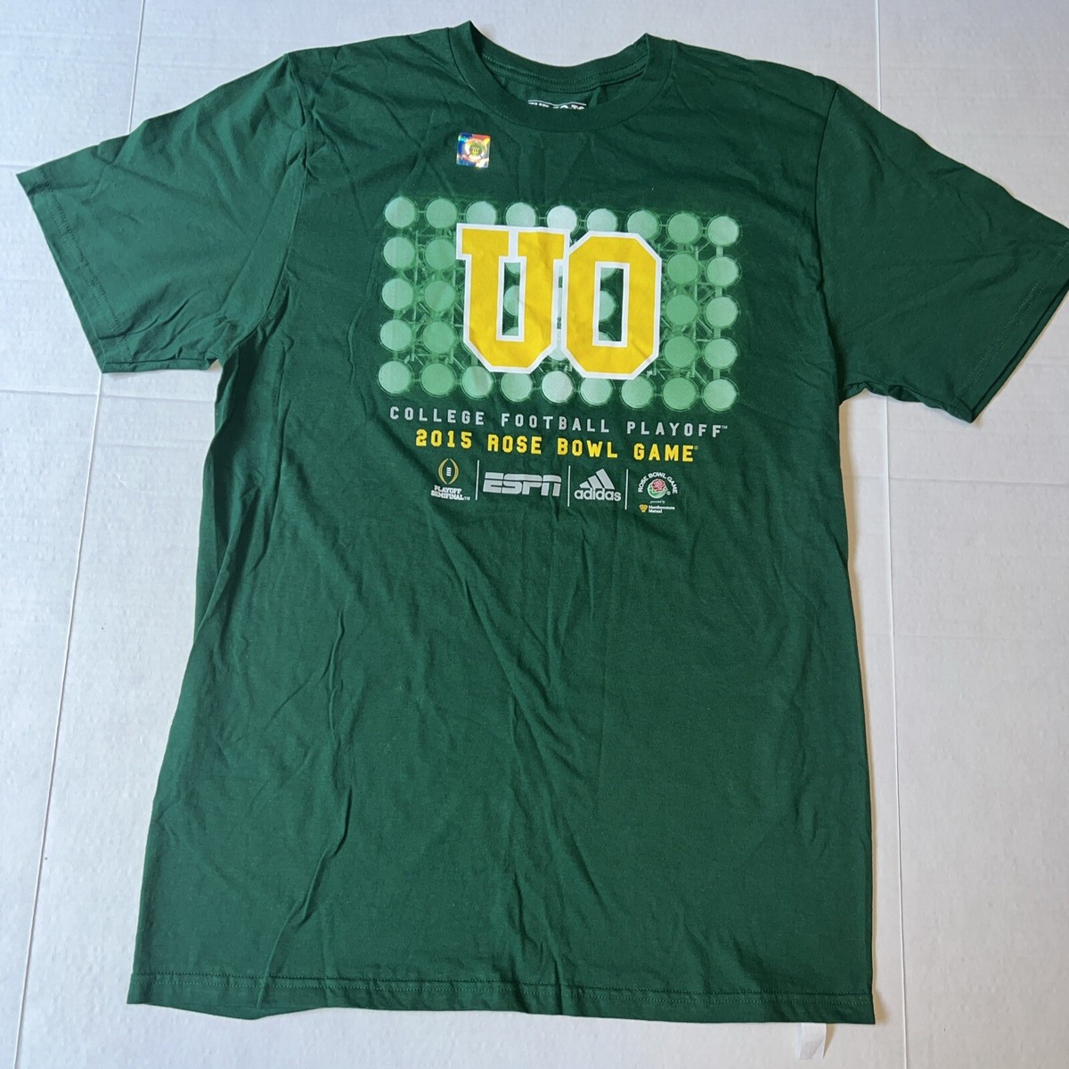 NWOT University of Oregon Ducks Football Rose Bowl 2015 Adidas