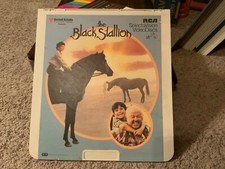 United Artist The Black Stallion RCA Selectavision Videodisc CED